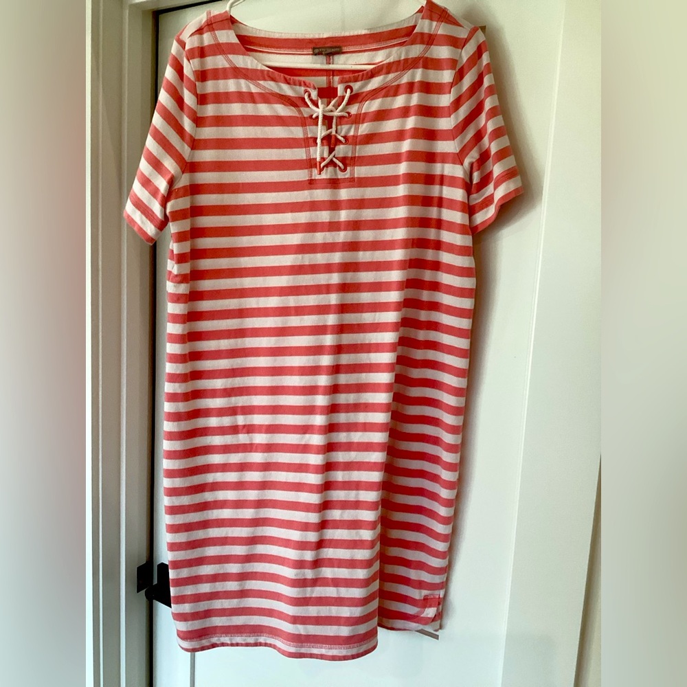 Ladies Talbots t shirt dress in petite Large